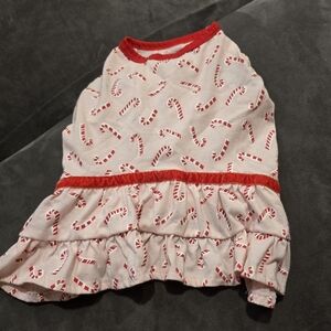 Candy Cane Dog Dress